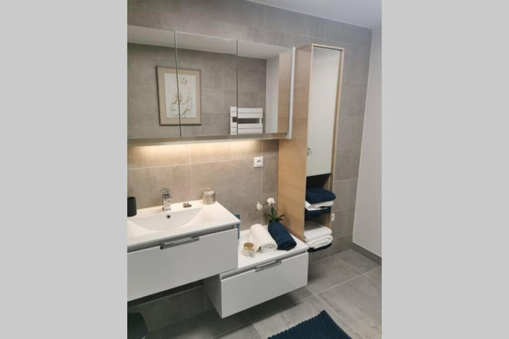 Magnifique F3, 75M² Avec Parking Prive Et Terrasse Apartamento Estrasburgo Exterior foto